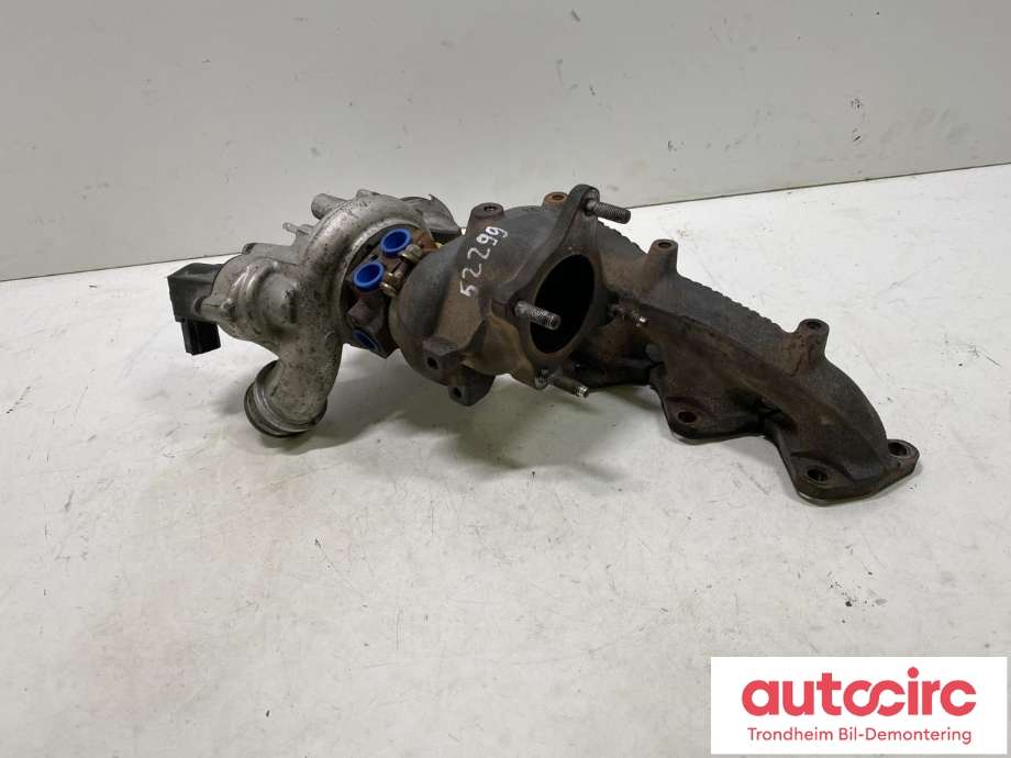 Turbo til Škoda Octavia 2009-2013 (Type II, Fase 2)  (..|03C145702C|03C145702L|03C 145 702 L 03C 145 702 C)