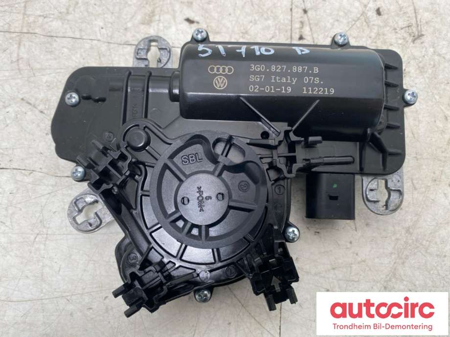 Baklukeåpner motor til VW Tiguan 2016-2020 (Type II, Fase 1)  (..|3G0827887B|3G0 827 887 C|)