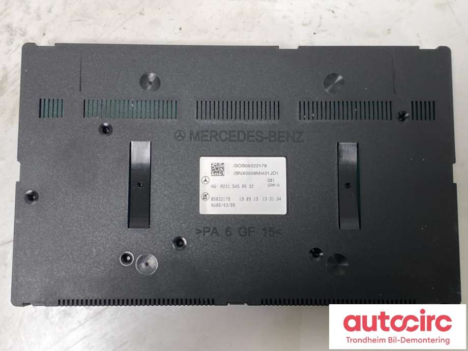 Styreenhet (SAM - Signal Acquisition Module) til Mercedes S-Klasse 2005-2013 (W221) (W221) (..|A2215458532|A2215454832|)