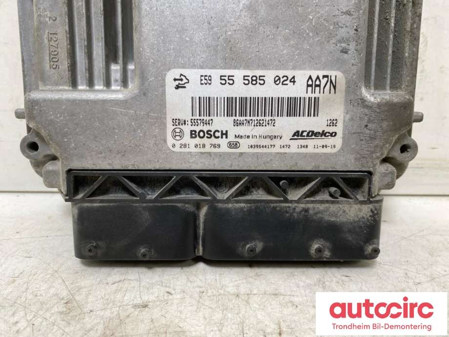 Styreenhet motor til Opel Insignia A 2009-2014  (BOSCH|55585024|0281018769|)
