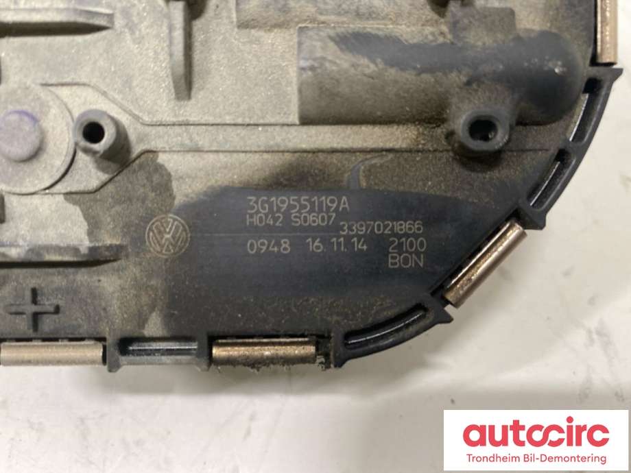 Viskermotor frontrute til VW Passat 2015-2019 (Fase 1) (B8) (B8) (BOSCH|3G1955119A|3G1955023D|3G1955023L| 3G1 955 023 D| 3G1 955 023 L| 3G1 955 119 A| 1397220662)