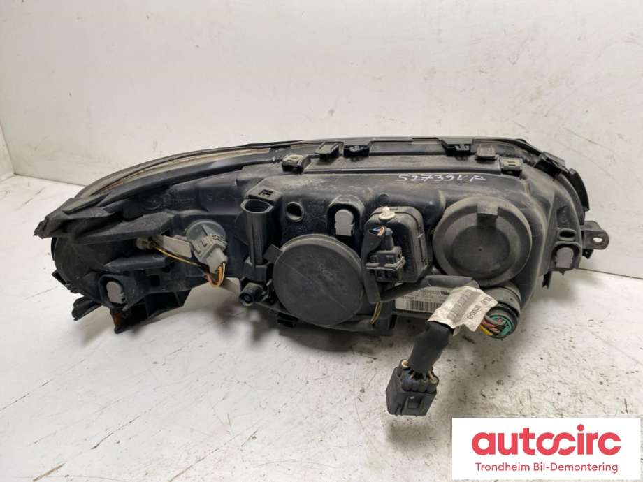 Frontlykt venstre halogen til Volvo S60 2005-2010 (Type I, Fase 2) (VALEO|30698825|)
