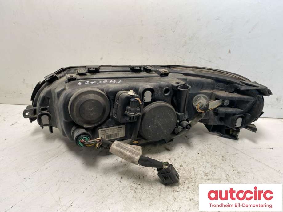 Frontlykt høyre halogen til Volvo S60 2005-2010 (Type I, Fase 2) (VALEO|30698826|)