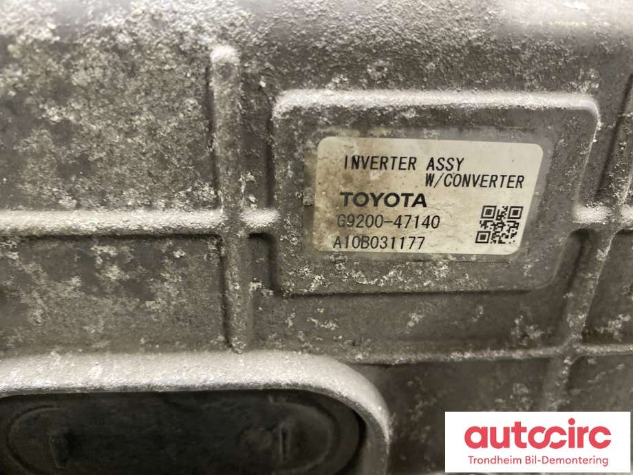 Inverter hybrid til Toyota Prius 2009-2016 (Type III) (COMBI) (COMBI) (89200-47140|G92A047030|)