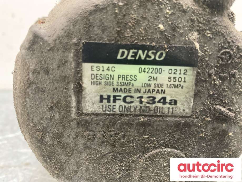 Aircondition kompressor hybrid til Toyota Prius 2009-2016 (Type III) (COMBI) (COMBI) (8837047030|)