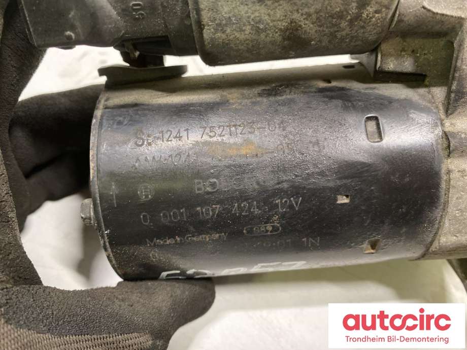 Starter til BMW 5-Serie 2003-2010 (E60/E61) (E60/E61) (BOSCH|7521123|12412354701|12 41 2 354 701| 0001107424)