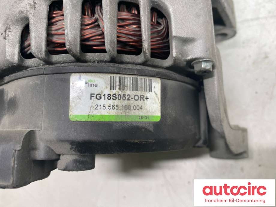 Dynamo diesel til BMW 3-Serie 2005-2011 (E90/E91/E92/E93) (E90/E91/E92/E93) (REMANUFACTURED|12318509023|12318507624|)