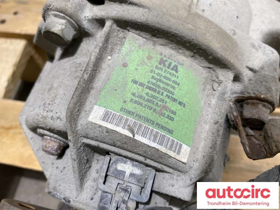Kardang klokke bak til Hyundai Santa Fe 2006-2009 (Type II, Fase 1)  (..|53000-39300|53000 39300|)