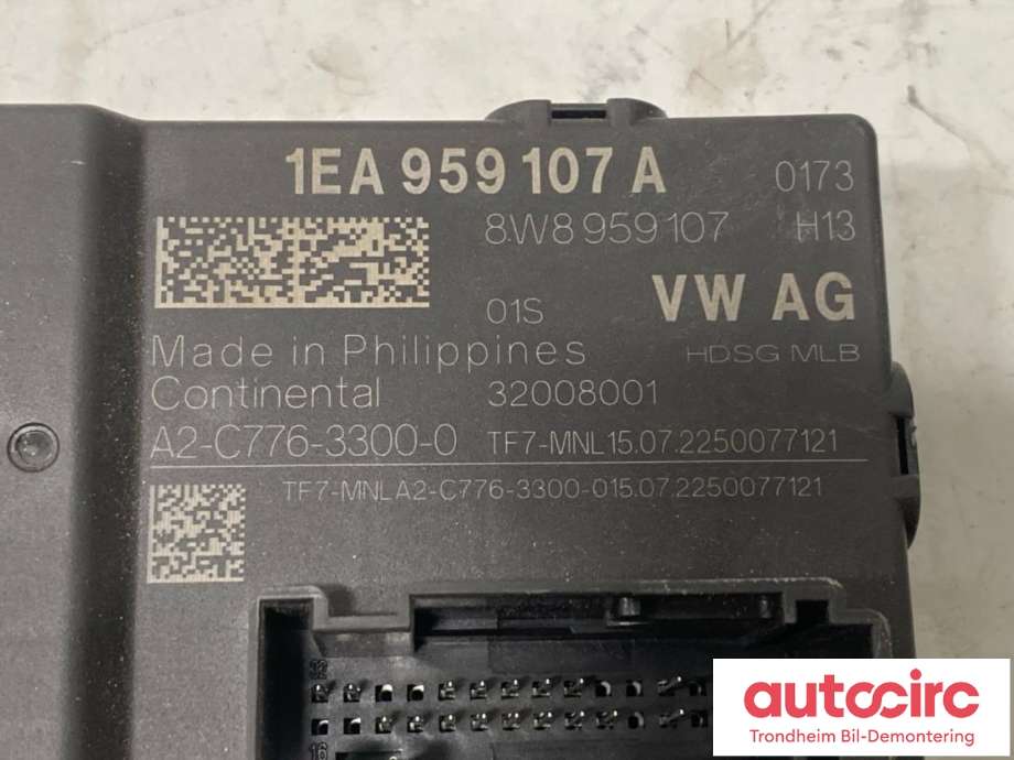 Styreenhet elektrisk bakluke til VW ID.5 2022-->> (LES INFO|1EA959107A|1EA 959 107 A|)