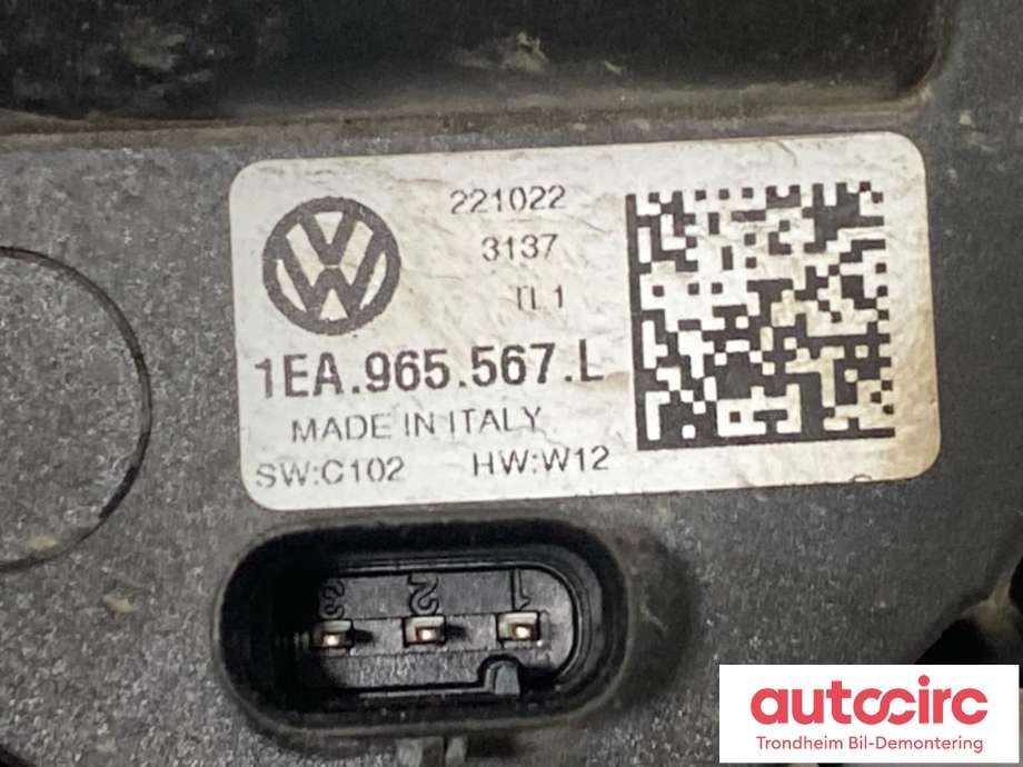 Vannpumpe elektrisk til VW ID.5 2022-->> (..|1EA965567L|1EA 965 567 L|)