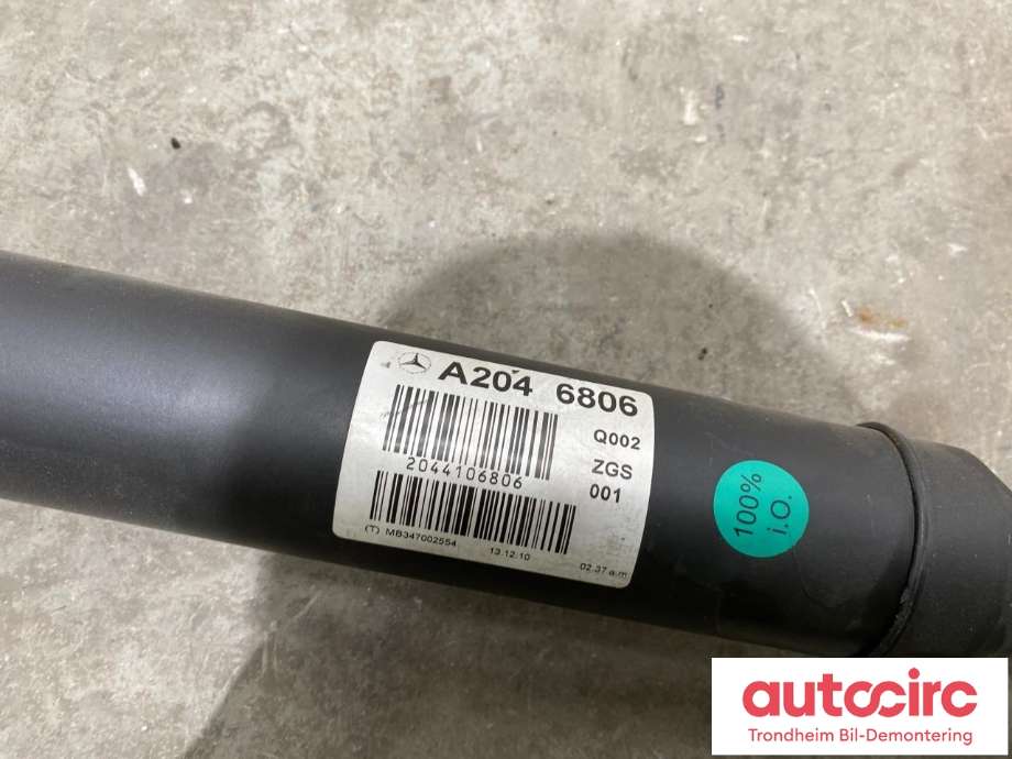 Mellomaksel bakre til Mercedes GLK 2008-2015 (X204) (X204) (A2044106806|)