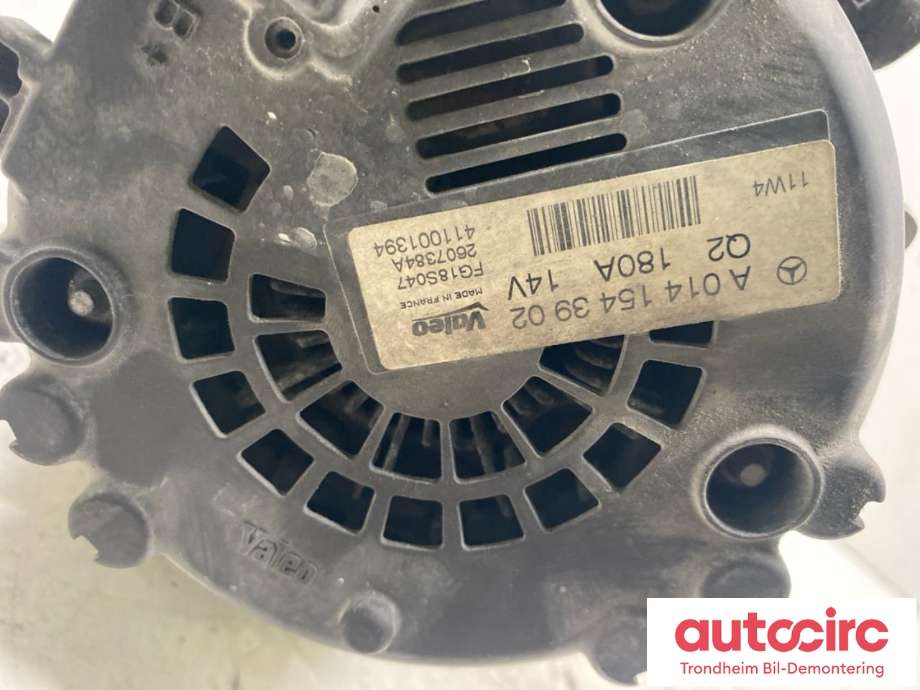Dynamo diesel til Mercedes GLK 2008-2015 (X204) (X204) (A0141543902|)