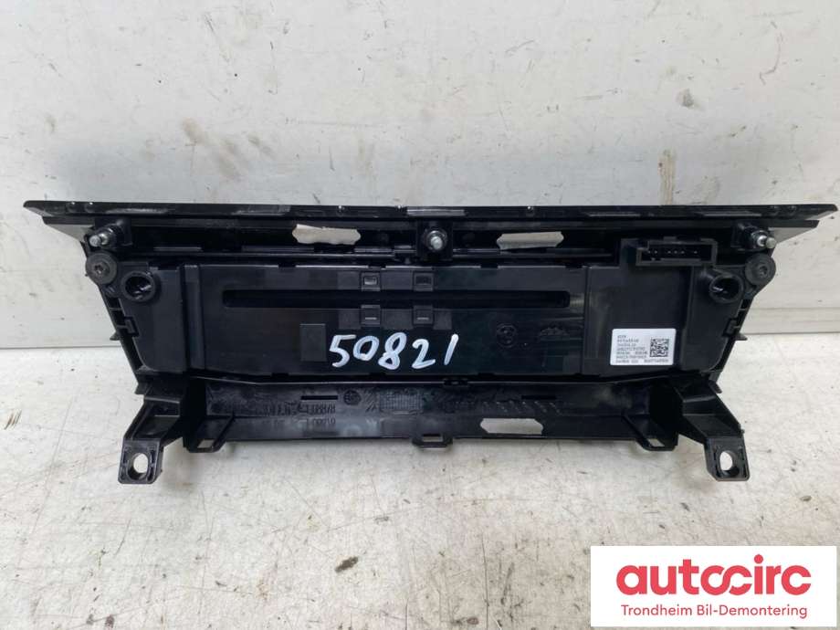 Bilstereo betjeningspanel til BMW 2-Serie, Active/Gran Tourer 2014-->> (F45/F46) (F45/F46) (...|61359371455|64 11 9 371 455|9371455)