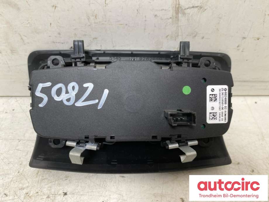 Bryter lys til BMW 2-Serie, Active/Gran Tourer 2014-->> (F45/F46) (F45/F46) (...|6824888|61315A254A1|5A254A1)