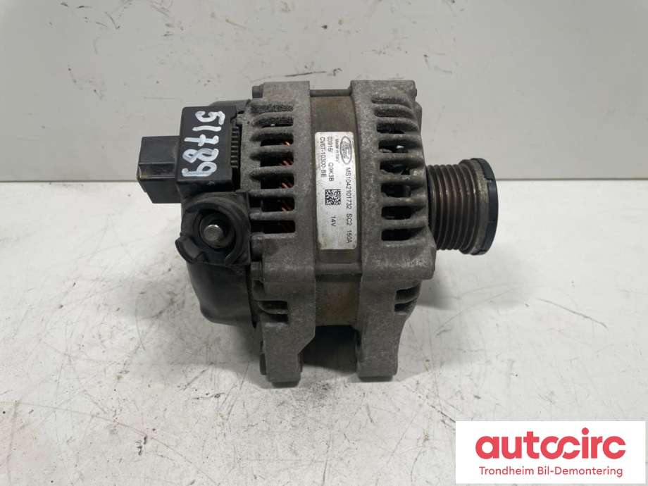 Dynamo til Ford Fiesta 2013-2017 (Type VI, Fase 2)  (LES INFO|CV6T-10300-BE|1940809|2414991| RMCV6T-10300-BE)