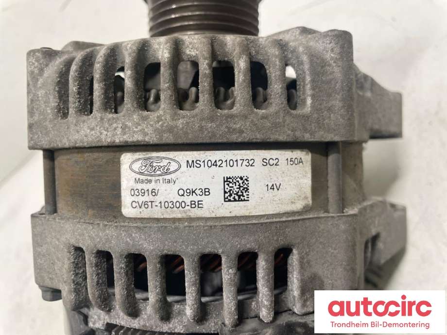 Dynamo til Ford Fiesta 2013-2017 (Type VI, Fase 2)  (LES INFO|CV6T-10300-BE|1940809|2414991| RMCV6T-10300-BE)