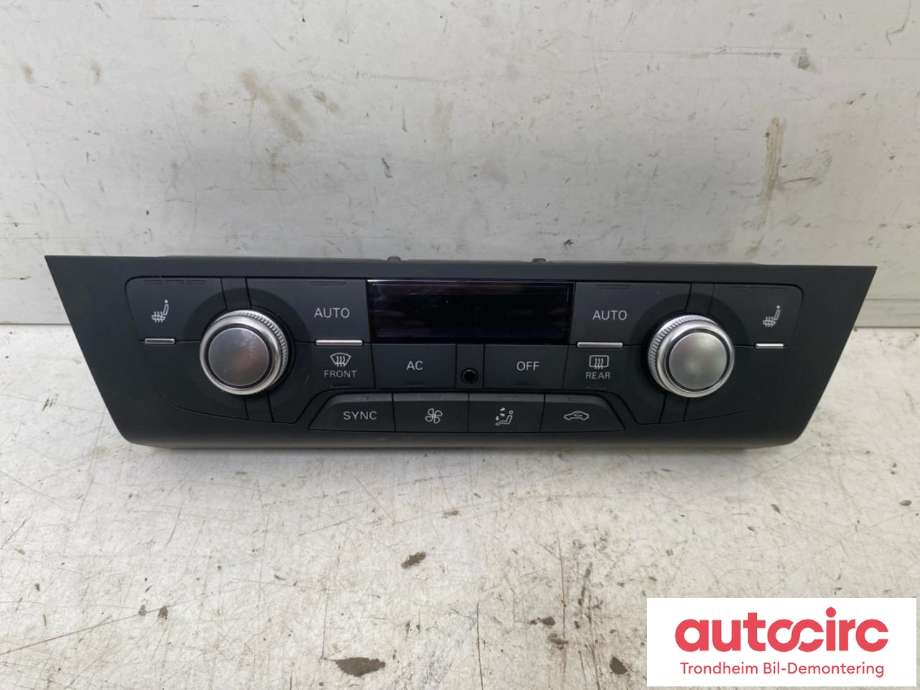 Varmeapparat betjening til Audi A6 2011-2014 (Type IV, Fase 1) (C7) (C7) (CONTINENTAL|4G0820043K|A2C53400310|)