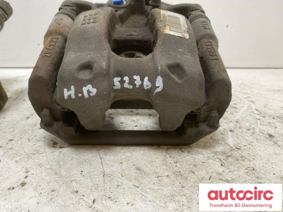 Bremsecaliper høyre bak, elektrisk til Peugeot Expert 2016-->> (Type III)  (...|1673597980|)