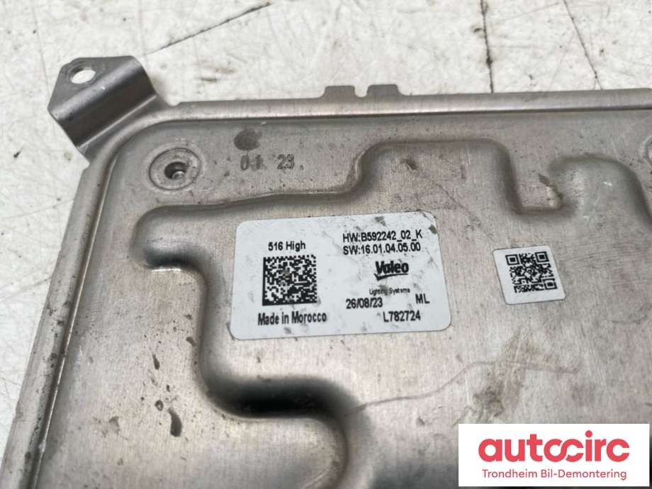 Styreenhet LED til Jeep Avenger 2023-->> (VALEO|B592242_02_K|)