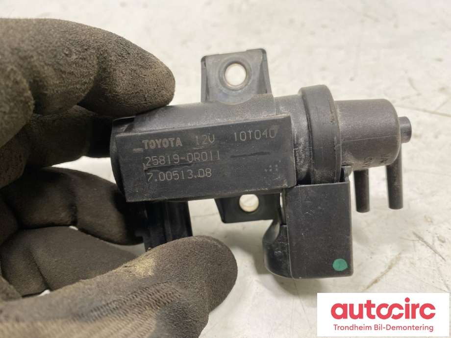 Vakuumventil til Toyota Avensis 2009-2015 (Type III, Fase 1)  (PIERBURG|25819-0R011|258190R011|7.00513.08)