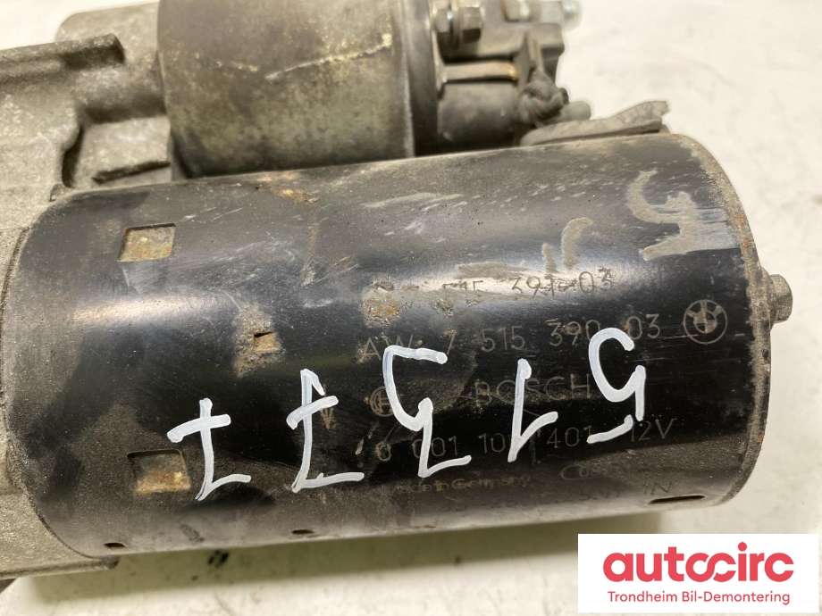 Starter til BMW X3 2003-2006 (Fase 1) (E83) (E83) (BOSCH|7515390|12412354693|12 41 2 354 693| 0001108401)
