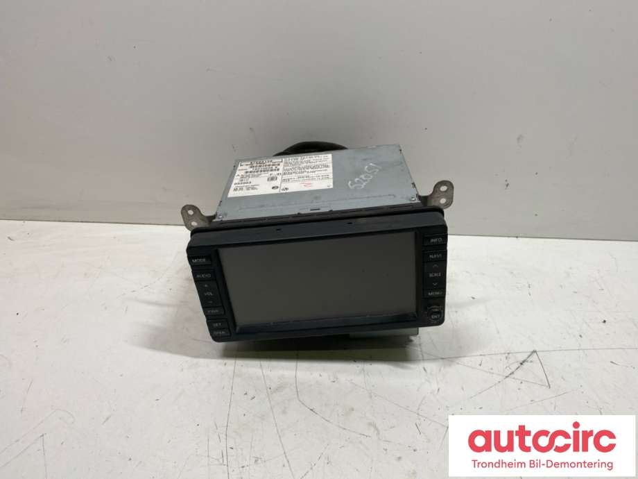 Bilstereo navigasjon til Peugeot 4007, 2007-2012  (6574 PF)
