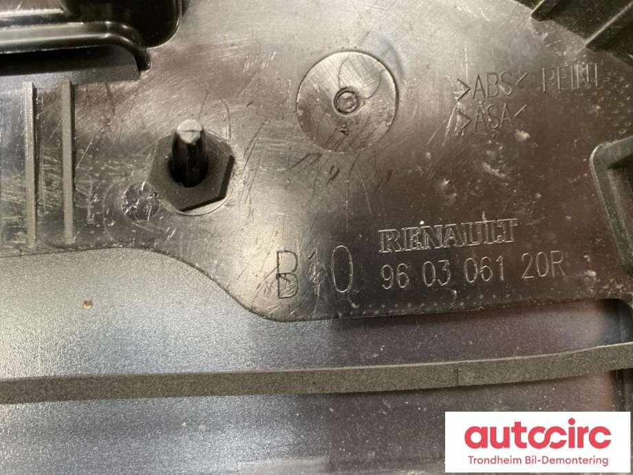 Spoiler bakluke til Renault Zoe 2019-->> (Fase 2)  (....|960306120R|)