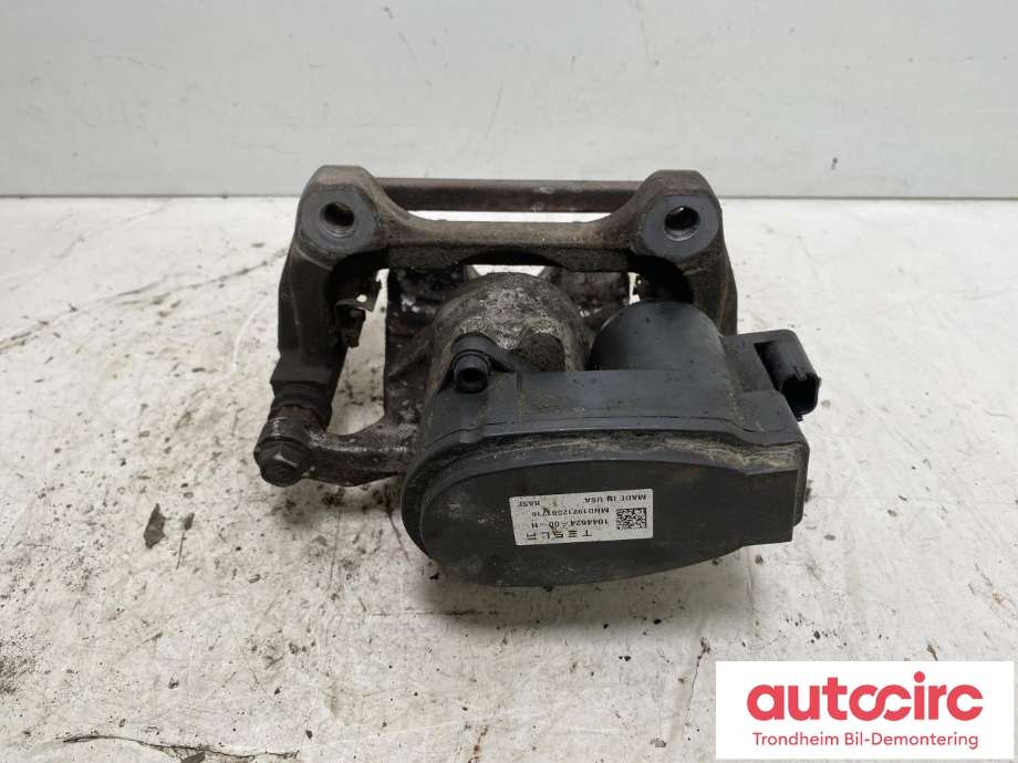 Bremsecaliper høyre bak, elektrisk til Tesla Model 3 2018-2023 (Fase 1)  (1044624-00-H|1044624-00-G|1044624-97-F|8008214-00-A|8008214-00-B|8008216-00-A)