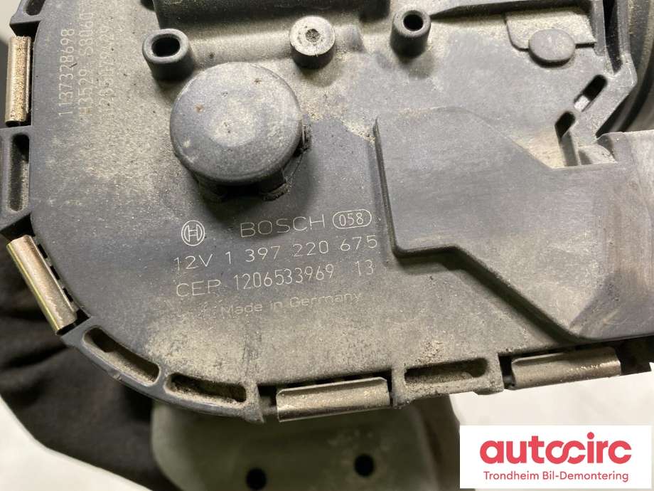 Viskermotor foran venstre til Ford S-Max 2010-2015 (Type I, Fase 2) (BOSCH|6M21-17504-AM|1729621|3397021484| 1397220675)