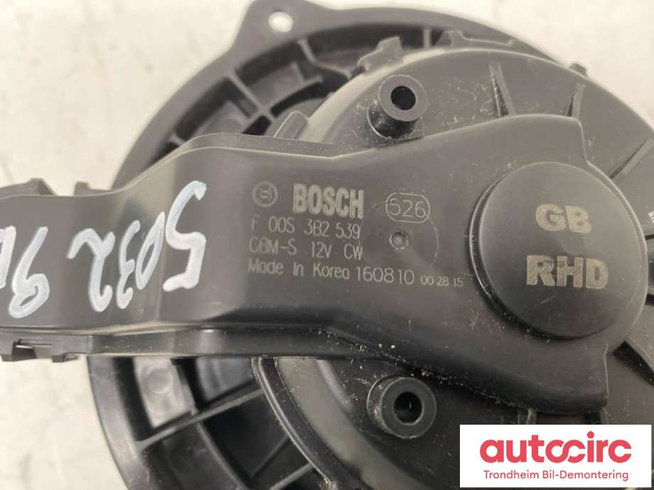 Varmeapparat motor bak til Tesla Model X 2016-->>  (BOSCH|F00S3B2539|F00S330109|)