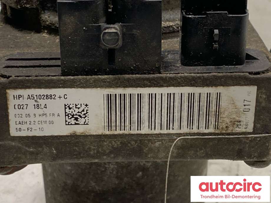 Servo pumpe elektrisk til Peugeot Partner 2008-2015 (Type II, Fase 1)  (1609103080|1629090180|1680896180| HPI A5102882)