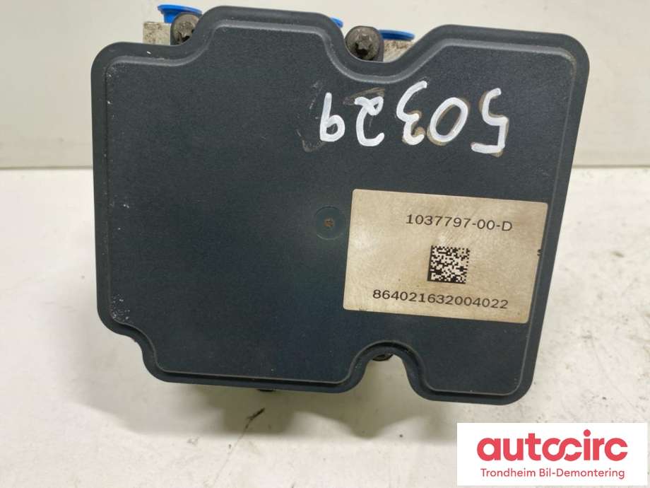 ABS sentral til Tesla Model X 2016-->>  (BOSCH|1037797-00-D|1037797-00-B|1037797-00-C| 1038119-00-D| 026255653| 0265956391)