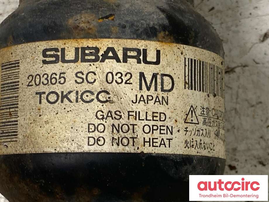 Fjærbein høyre bak til Subaru Forester 2008-2013 (Type III) (..|20365SC032|)