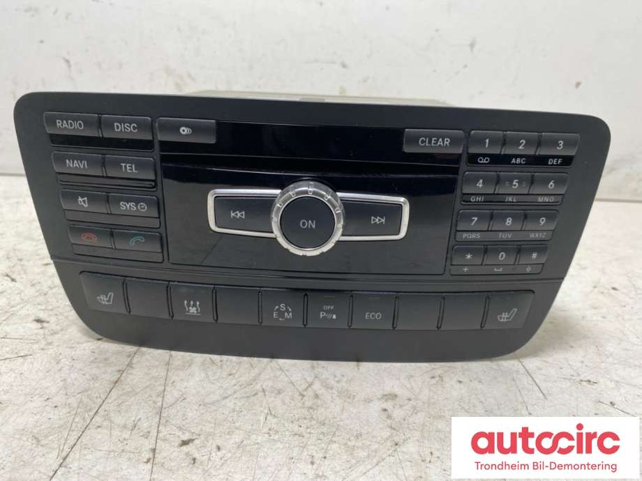 Instrument kjørecomputer til Mercedes GLK, 2008-2015 (X204) (X204) (A2049003711)