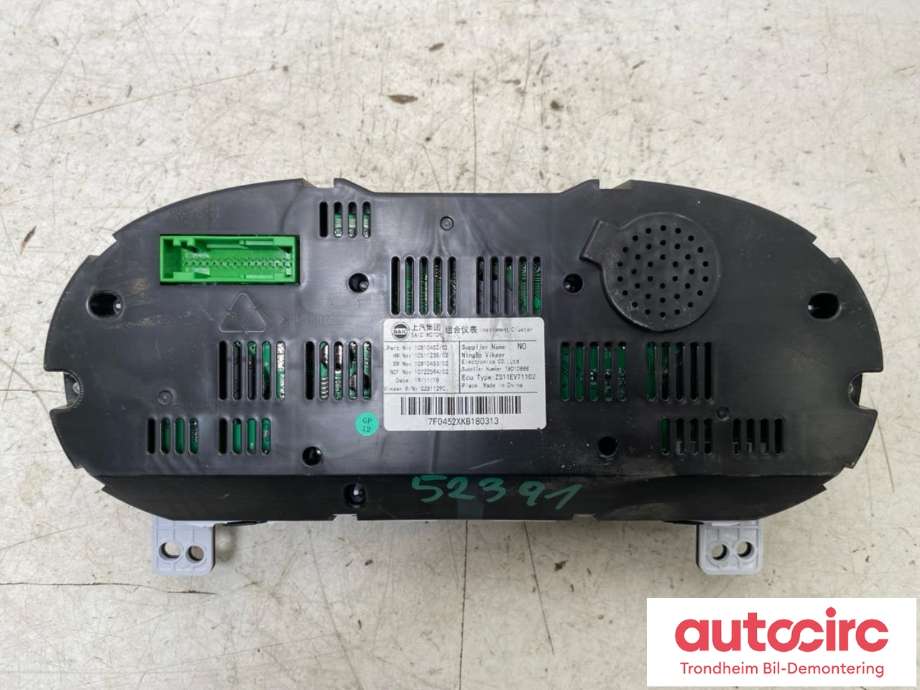 Instrumentpanel til MG ZS EV 2019-2021 (Type I, Fase 1)  (..|10810452|)