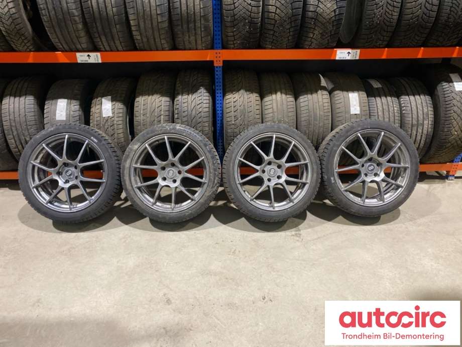 Hjulsett aluminium sommer til Mitsubishi Lancer, 2003-2007  (18 TOMMER|235/40R18)