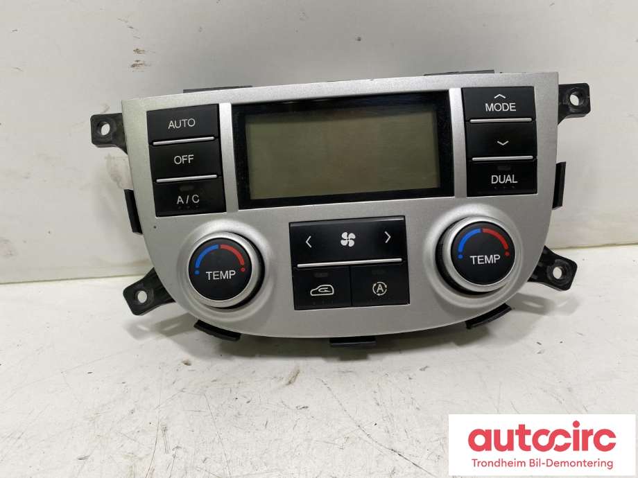 Varmeapparat betjening til Hyundai Santa Fe 2006-2009 (Type II, Fase 1) (..|97250-2B432|97250-2B432CA|972502B432CA| 972502B432)