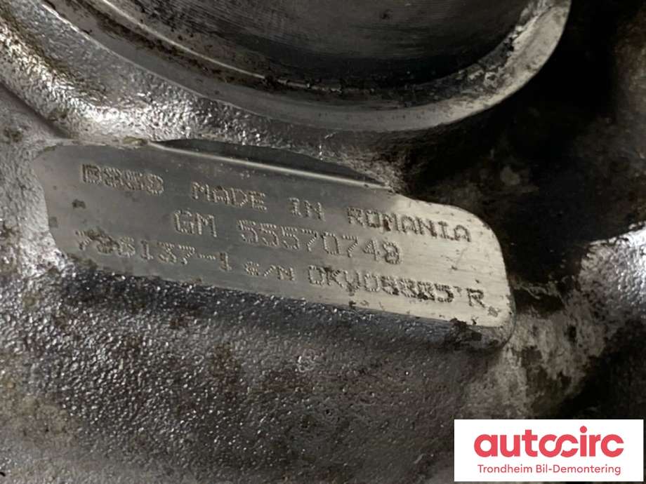 Turbo til Opel Insignia A 2009-2014  (GARRETT|55581063|95519811|55570748)