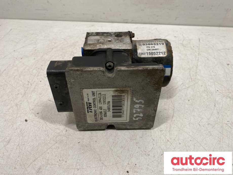 ABS sentral til Opel Vivaro A 2006-2014  (TRW|93863443|8200951792|93863319)
