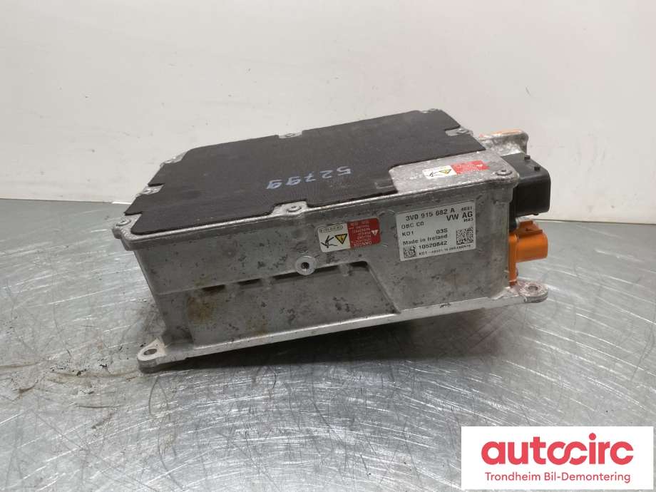 Batterilader (OBC - On Board Charger) til Škoda Superb 2015-->> (Type III) (5QE915682AR|5QE915682GA|3V0915682A)