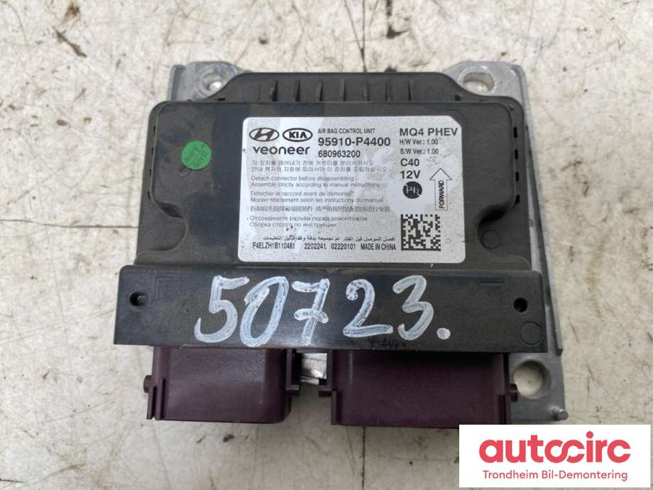 Styreenhet airbag hovedsensor til Kia Sorento, 2016-->> Type III (..|95910-P4400)