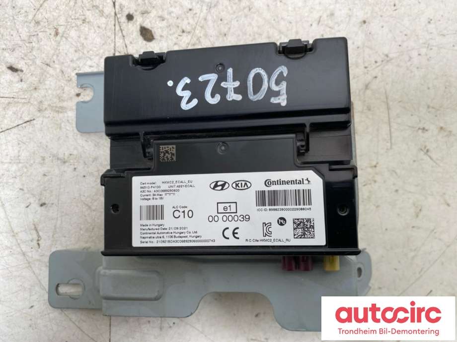 Styreenhet diverse til Kia Sorento, 2016-->> Type III (..|96510-P4100)
