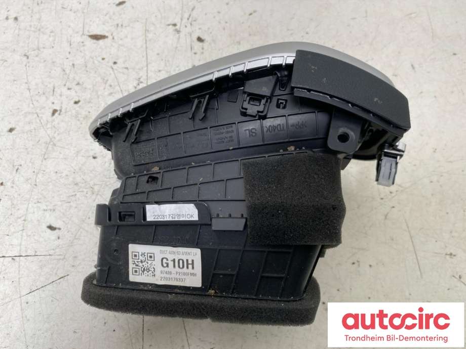 Dashbord friskluftdyse venstre til Kia Sorento 2016-->> Type III  (..|97480-P2100FMH|97480P2100FMH|)