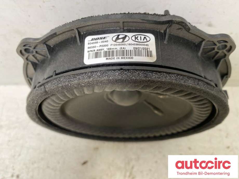 Bilstereo høyttaler til Kia Sorento 2016-->> Type III  (BOSE|96330-P2200|96330P2200|)