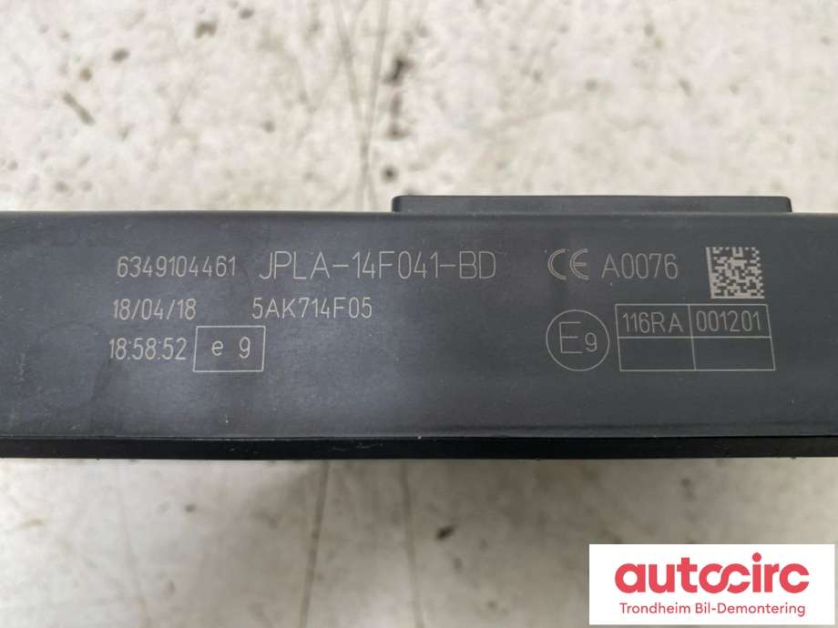 Styreenhet comfort (BCM) til Jaguar I-PACE 2018-->>  (..|JPLA-14F041-BD|475123465|JPLA14F041BK)