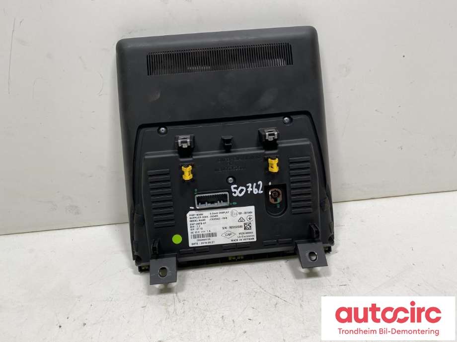 Bilstereo navigasjon skjerm til Renault Zoe 2019-->> (Fase 2)  (LES INFO|280349411R|280912149R|)