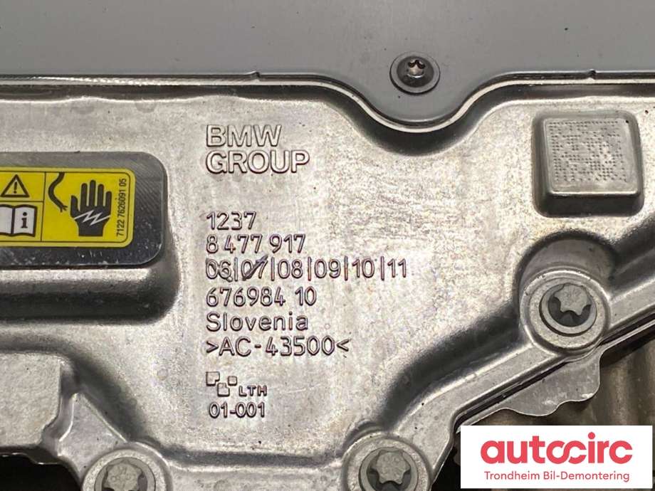 Motor elbil foran til BMW iX2 2024-->>  (12335A770B3|)