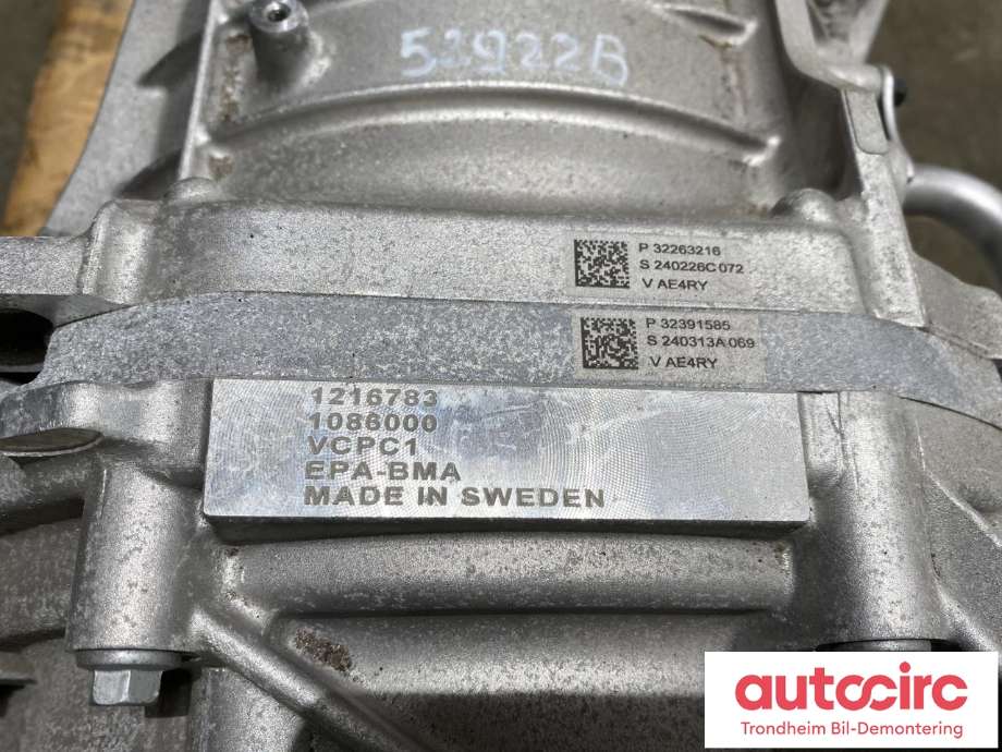 Motor elbil bak til Volvo EC40 2024-->>  (36003901|)