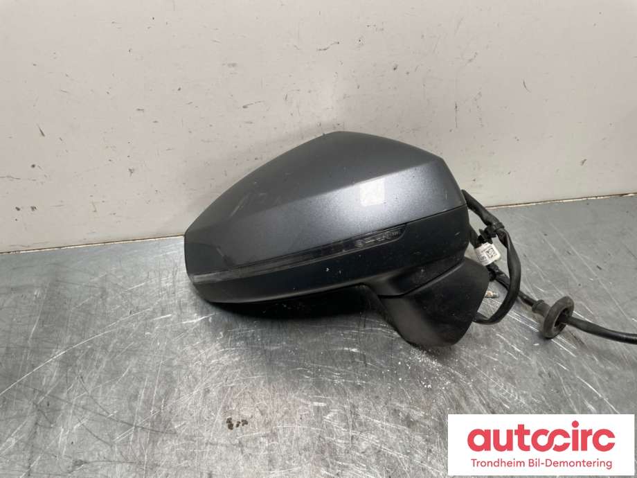 Speil høyre til Audi A3 2016-2020 (Type III, Fase 2)  (8V1857410T|)