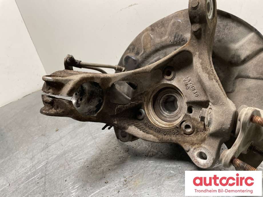 Hjulspindel høyre foran til Audi A3 2016-2020 (Type III, Fase 2)  (5Q0407254C|)